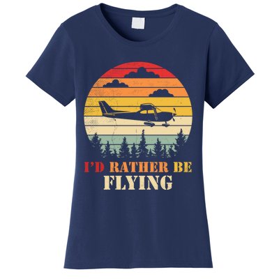 Airplane Decoration Aviation Decor Aviation Quotes Bag Women's T-Shirt