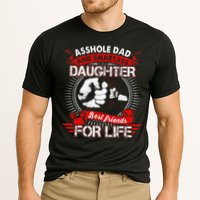 Asshole Dad And Smartass Daughter Best Friend For Life Cooling Performance Crew T-Shirt