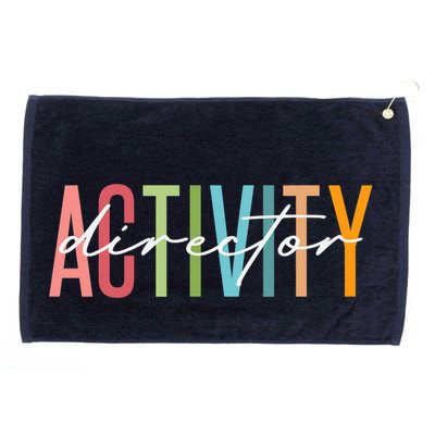 Activity Director Activity Professionals Week Healthcare Grommeted Golf Towel