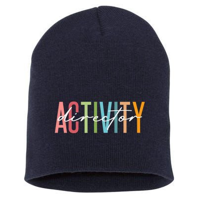 Activity Director Activity Professionals Week Healthcare Short Acrylic Beanie