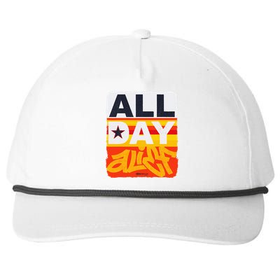 All Day Alief Snapback Five-Panel Rope Hat