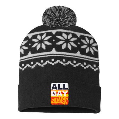 All Day Alief USA-Made Snowflake Beanie