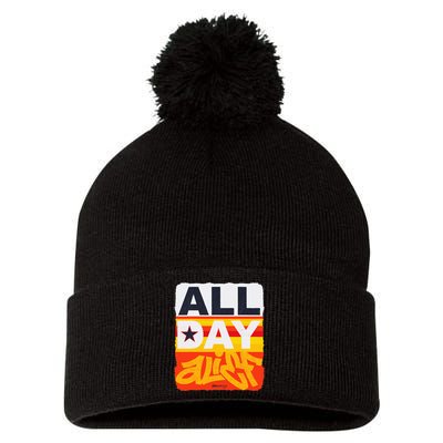 All Day Alief Pom Pom 12in Knit Beanie