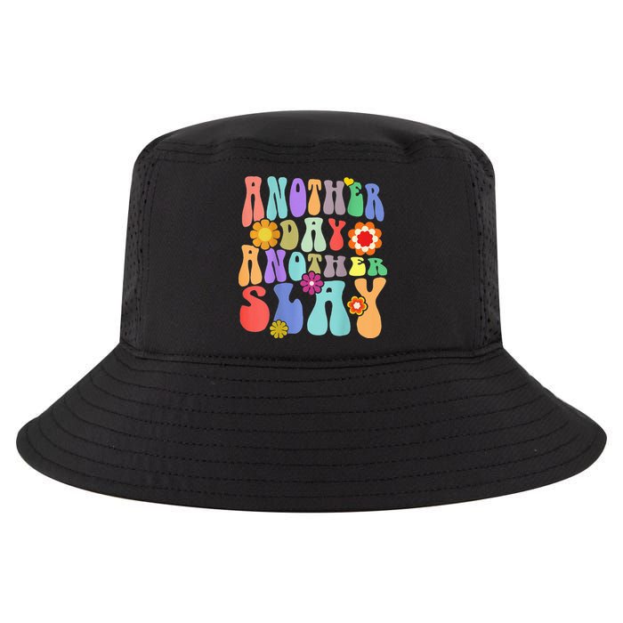 Another Day Another Slay Groovy Inspired Positive Vibes Cool Comfort Performance Bucket Hat