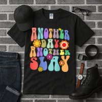 Another Day Another Slay Groovy Inspired Positive Vibes Tall T-Shirt