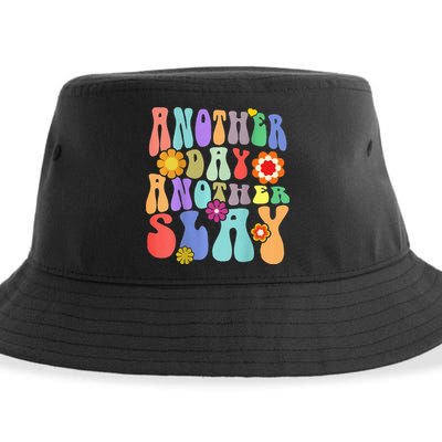 Another Day Another Slay Groovy Inspired Positive Vibes Sustainable Bucket Hat