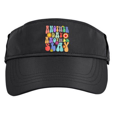Another Day Another Slay Groovy Inspired Positive Vibes Adult Drive Performance Visor