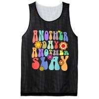 Another Day Another Slay Groovy Inspired Positive Vibes Mesh Reversible Basketball Jersey Tank