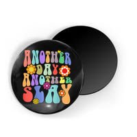 Another Day Another Slay Groovy Inspired Positive Vibes Magnet