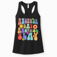 Another Day Another Slay Groovy Inspired Positive Vibes Womens Tank Top