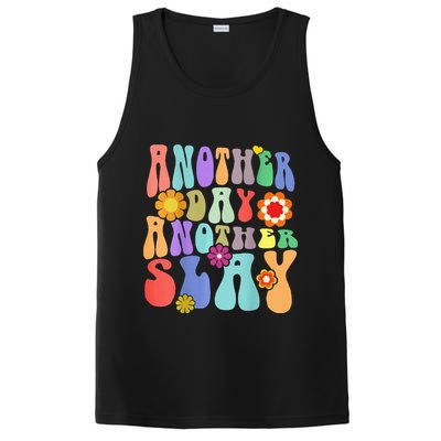 Another Day Another Slay Groovy Inspired Positive Vibes PosiCharge Competitor Tank