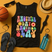 Another Day Another Slay Groovy Inspired Positive Vibes Tank Top