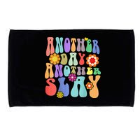 Another Day Another Slay Groovy Inspired Positive Vibes Microfiber Hand Towel