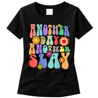 Another Day Another Slay Groovy Inspired Positive Vibes Womens T-Shirt