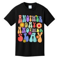 Another Day Another Slay Groovy Inspired Positive Vibes Kids T-Shirt