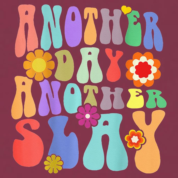 Another Day Another Slay Groovy Inspired Positive Vibes 16oz Travel Tumbler
