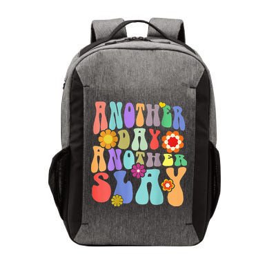 Another Day Another Slay Groovy Inspired Positive Vibes Vector Backpack