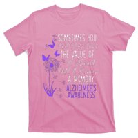 AlzheimerS Disease Awareness Dementia I Wear Purple T-Shirt