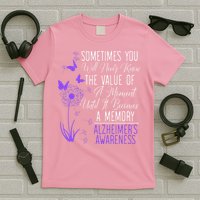 AlzheimerS Disease Awareness Dementia I Wear Purple T-Shirt