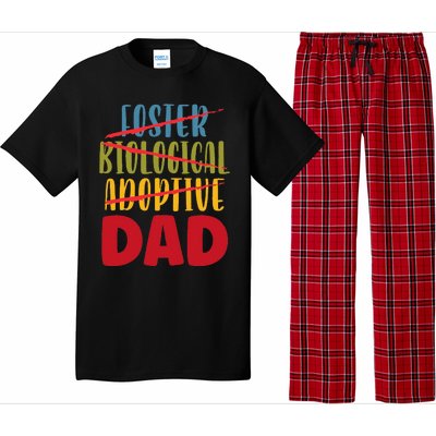 Adoptive Dad Adoption Announcement Foster Father Gotcha Day Gift Pajama Set