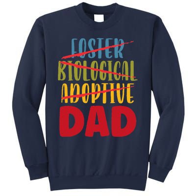 Adoptive Dad Adoption Announcement Foster Father Gotcha Day Gift Sweatshirt