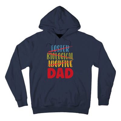 Adoptive Dad Adoption Announcement Foster Father Gotcha Day Gift Tall Hoodie