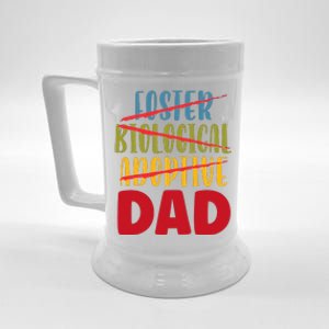 Adoptive Dad Adoption Announcement Foster Father Gotcha Day Gift Beer Stein