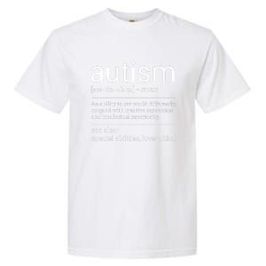 Autism Definition Autism Awareness Garment-Dyed Heavyweight T-Shirt