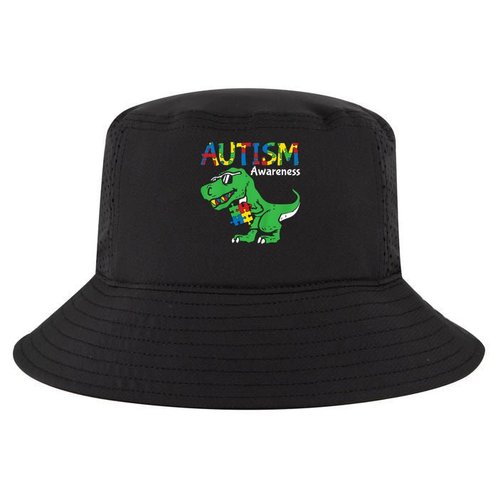 Autism Dinosaur Cool Comfort Performance Bucket Hat
