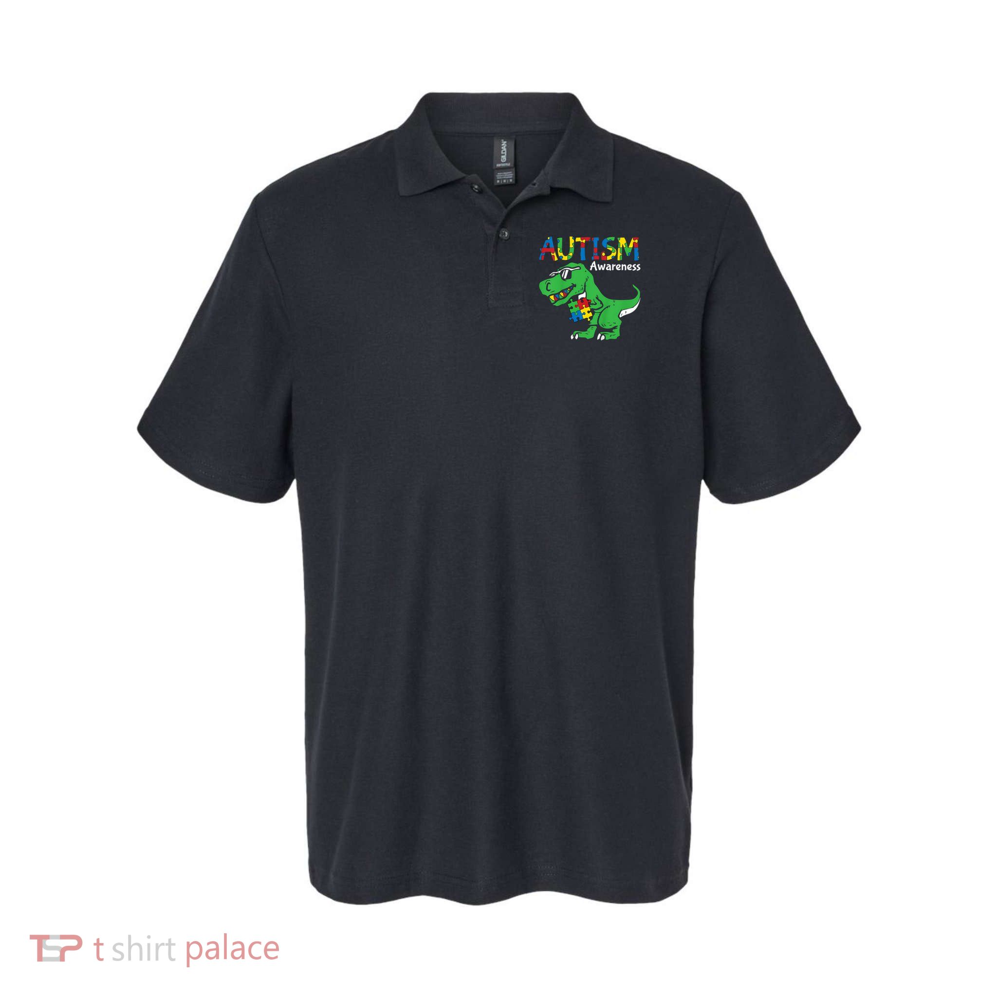 Autism Dinosaur Polo