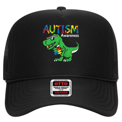 Autism Dinosaur Trucker Hat
