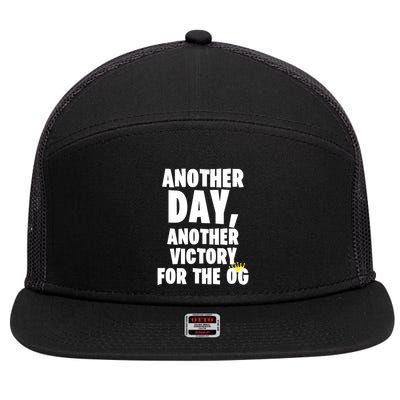 Another Day Another Victory For The Og 7 Panel Mesh Trucker Snapback Hat