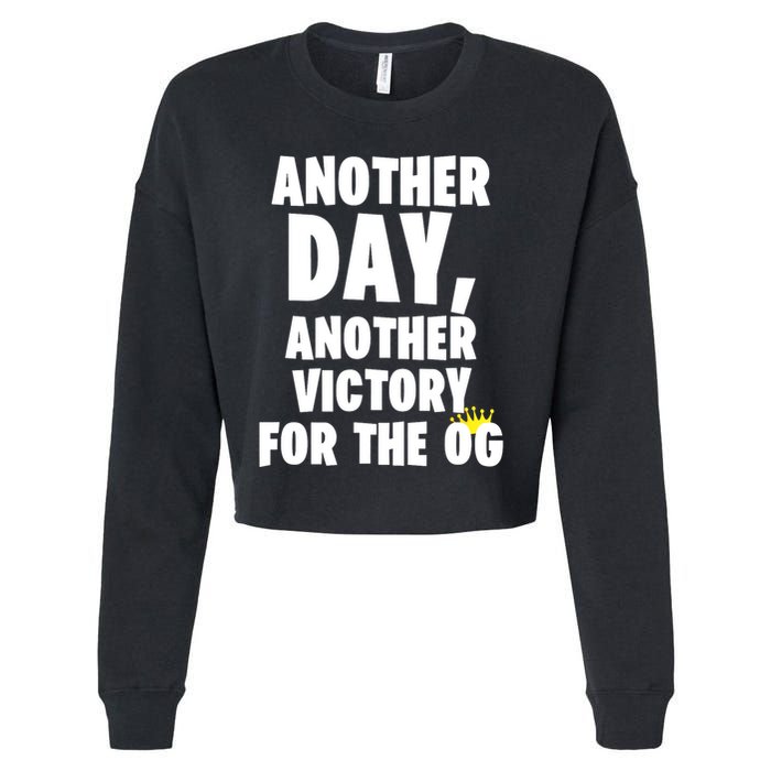 Another Day Another Victory For The Og Cropped Pullover Crew