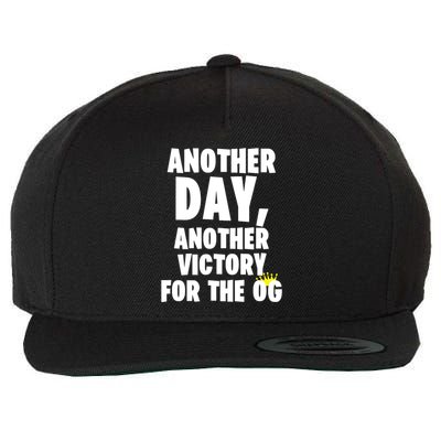 Another Day Another Victory For The Og Wool Snapback Cap
