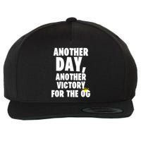 Another Day Another Victory For The Og Wool Snapback Cap