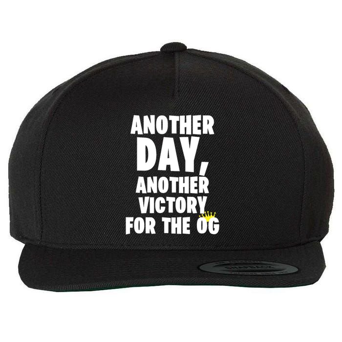 Another Day Another Victory For The Og Wool Snapback Cap