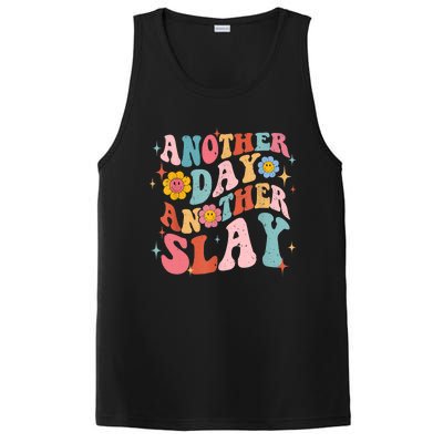 Another Day Another Slay Groovy Inspired Positive Vibes PosiCharge Competitor Tank