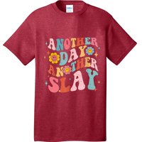 Another Day Another Slay Groovy Inspired Positive Vibes T-Shirt