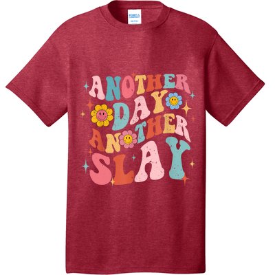 Another Day Another Slay Groovy Inspired Positive Vibes T-Shirt