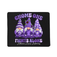 AlzheimerS Disease Awareness Month Purple Ribbon Gnomies Mousepad