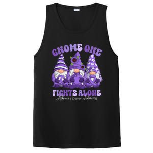 AlzheimerS Disease Awareness Month Purple Ribbon Gnomies PosiCharge Competitor Tank