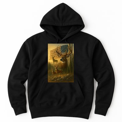 American Deer Hoodie