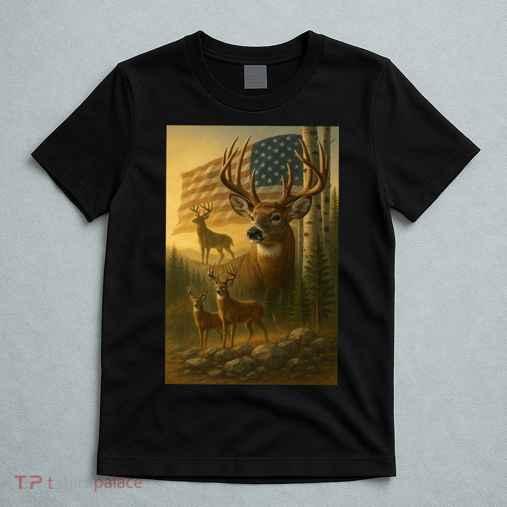 American Deer T-Shirt