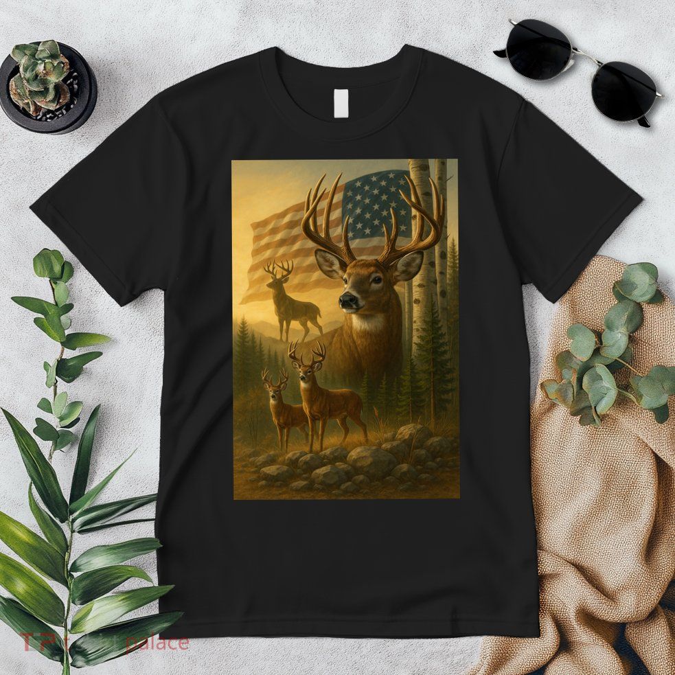 American Deer Premium T-Shirt
