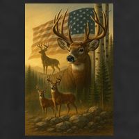American Deer Trucker Hat