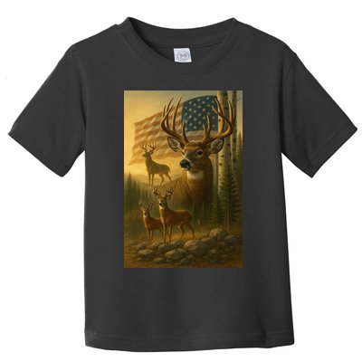 American Deer Toddler T-Shirt