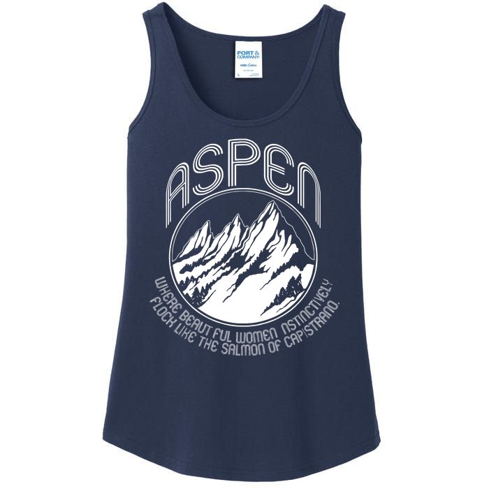 ASPEN DUMB AND DUMBER FUNNY Ladies Essential Tank