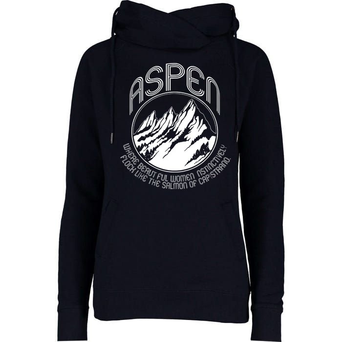 ASPEN DUMB AND DUMBER FUNNY Womens Funnel Neck Pullover Hood