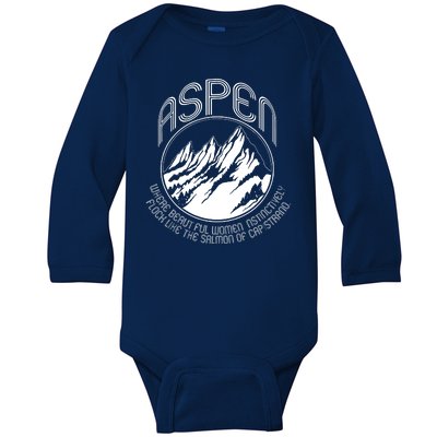 ASPEN DUMB AND DUMBER FUNNY Baby Long Sleeve Bodysuit