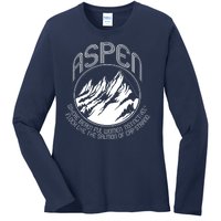 ASPEN DUMB AND DUMBER FUNNY Ladies Long Sleeve Shirt